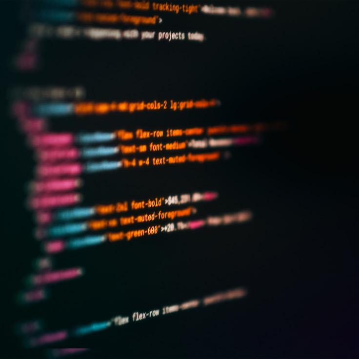 iOS app development workspace